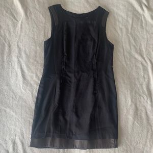 Rag & Bone Leather-Trim Sheath